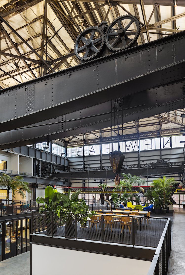Interior
                            Mezzanine and Walkway