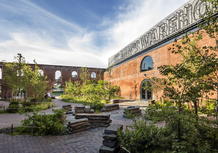 Garden to the Main Entrance